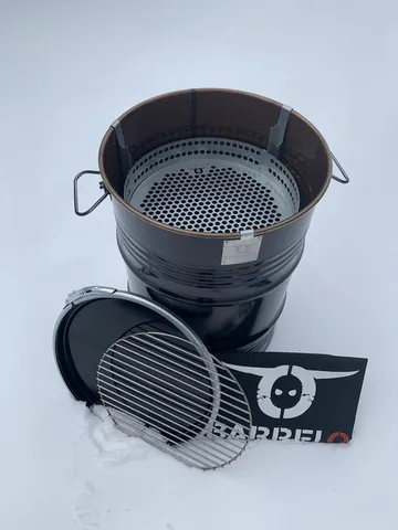 Barrelkings BarrelQ Small olievat-barbecue 60 liter