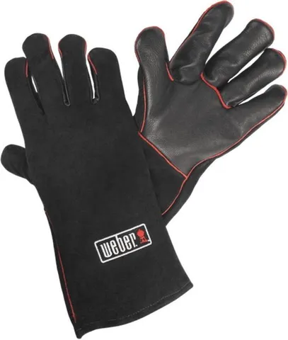 Weber leren barbecuehandschoenen L/XL (#17896)