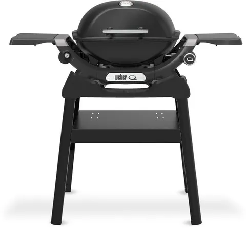 Weber Q 1200N met zijtafels en compact onderstel